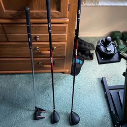 KVV Left Handed 3 Wood / Hybrid / Putter