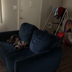 Royal Blue Loveseat