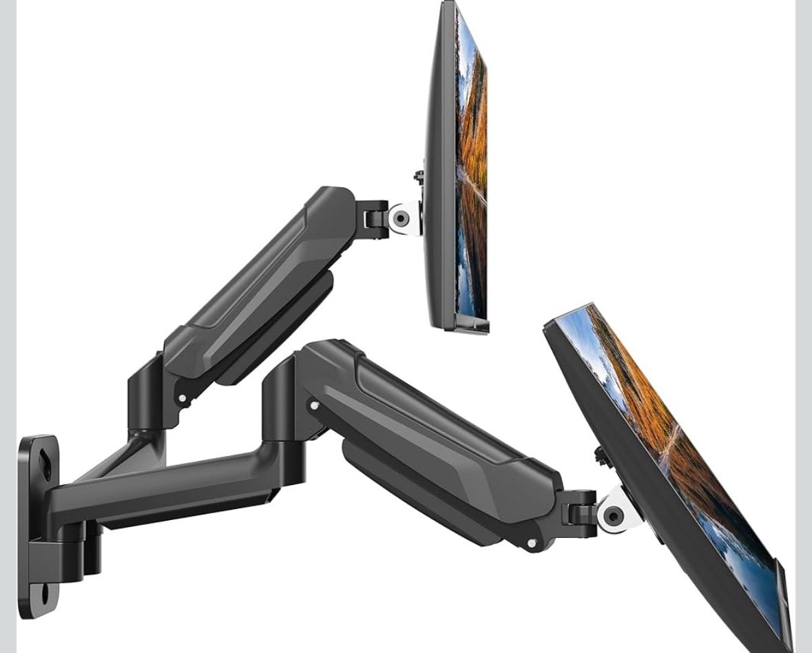 Dual Monitor Wall Mount for 13-32 Inch Screens
