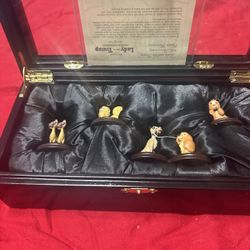 Disney 50th Anniversary Lady And The Tramp Miniature 
