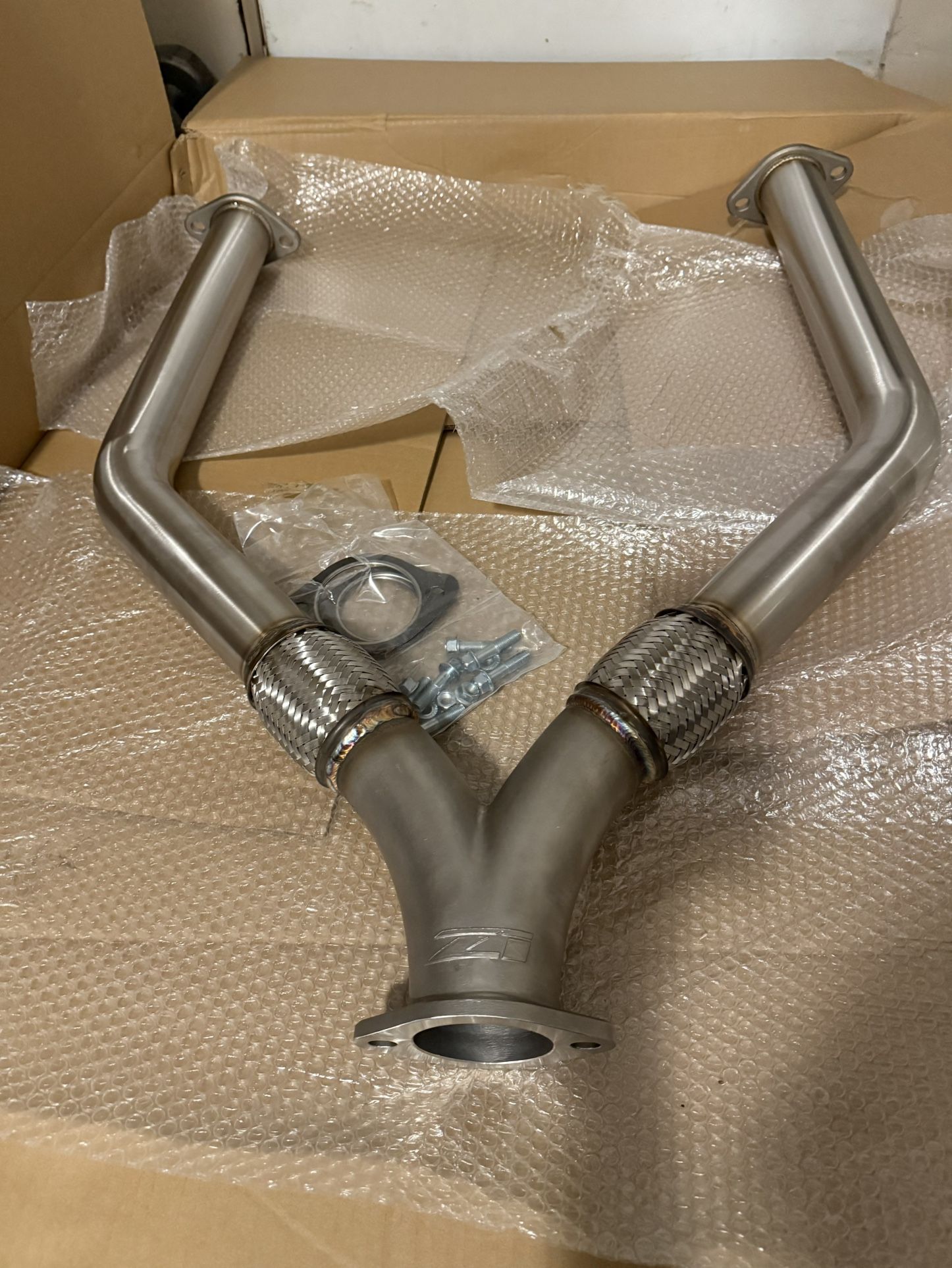 Z1 G35 / G37 Premium AWD Stainless Steel Y-Pipe