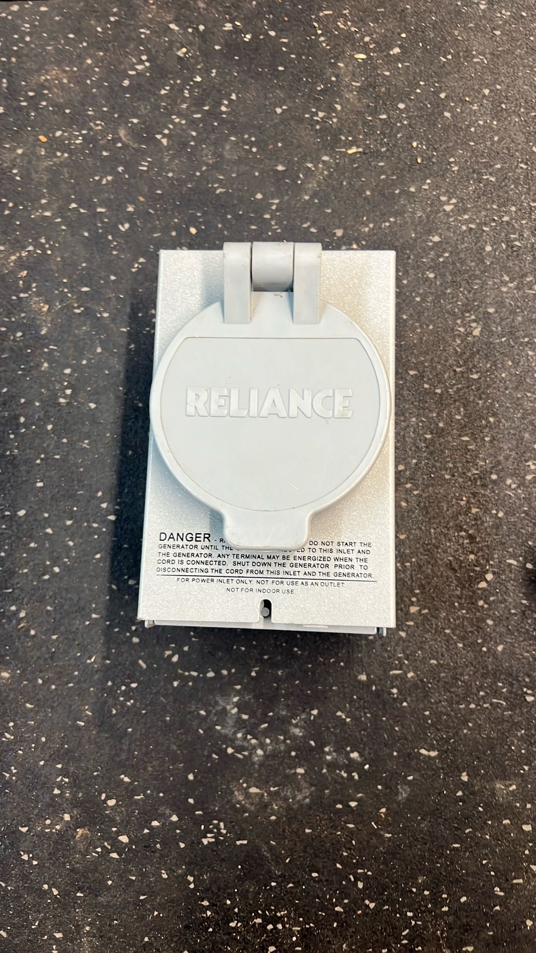 Reliance 30A Power Inlet Box for Generator