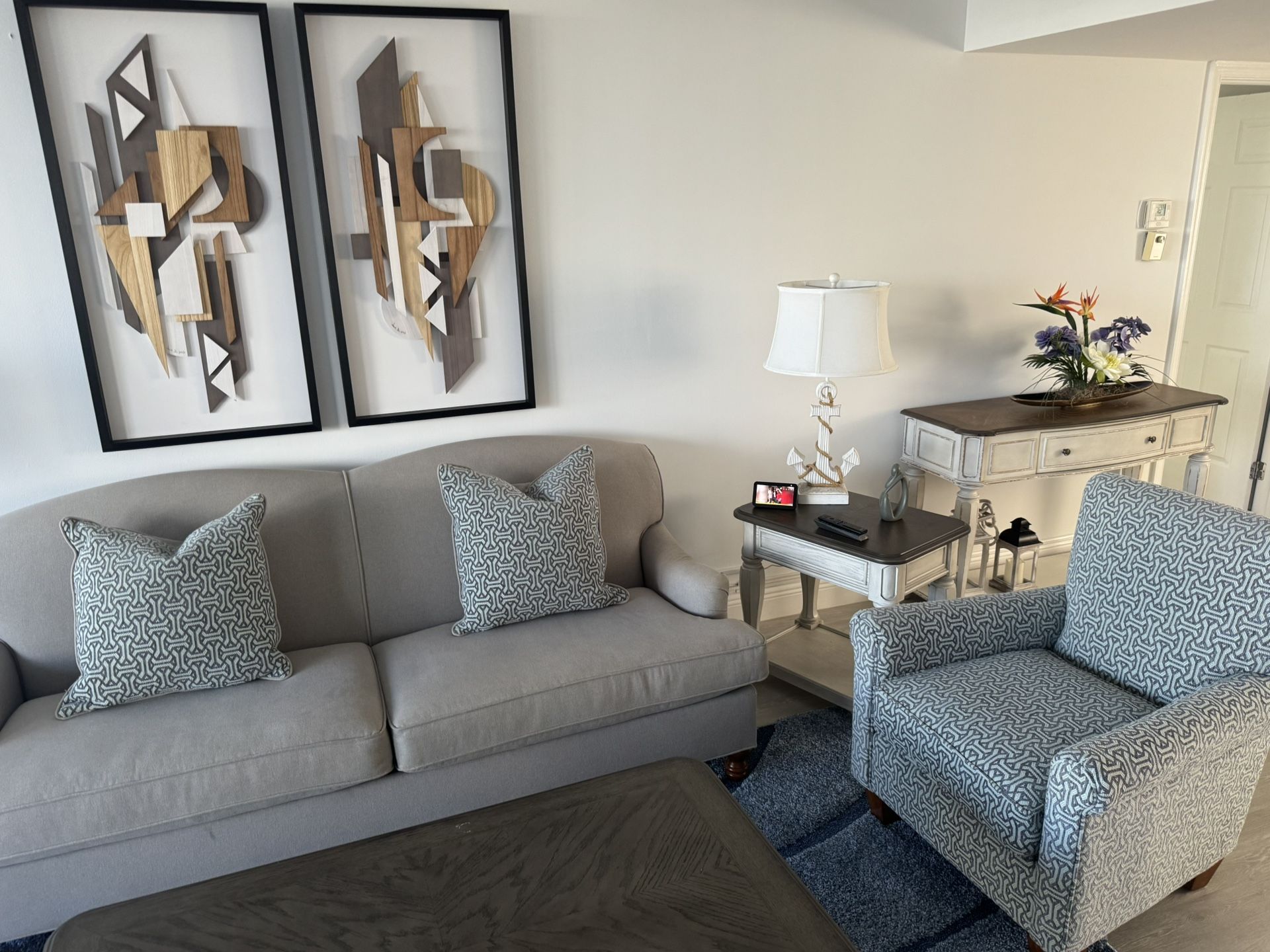 Sofa and Chair