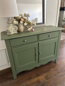 Entryway Wood Sideboard Cabinet