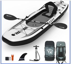 Inflatable SUP/Kayak Set – Like New! Easy to Carry + Super Fun