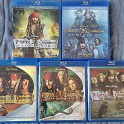 Blue Ray Movies Pirates Of The Caribbean 