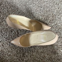 Used - Christian Louboutin Patent Kate Pumps - Size 40