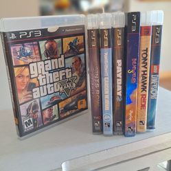 PS3  GAMES  $5 AND UP