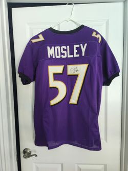 CJ Mosley Autographed SIGNED Jersey - JSA Authenticated - Purple, XL