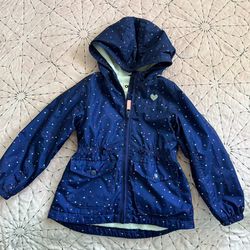 Toddler Girls OshKosh B’gosh 4T Fleece Inside Rain Jacket