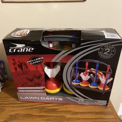 Nib Lawn Darts With Caddy Included 