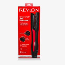 New Revlon Air Straight 2 In 1 Dryer And Straightner