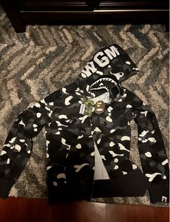BAPE CAMO SHARK HOODIE