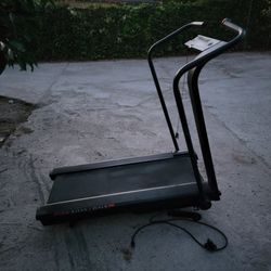 ProForm Crosswalk Foldable Treadmill With Side Arm Handrails Resistance Levers