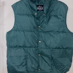 Wool rich Puffer Vest 
