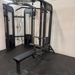 Lat Pulldown Low Row Machine Flash Fitness 