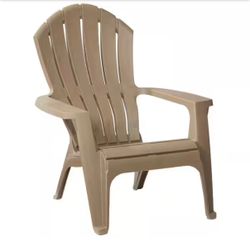 2 Mushroom Patio Adirondack Chairs