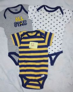 Baby boys 3-9 months Onesies