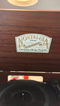Old record player cassette