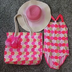 Girl's Beach Bundle Size 7/8