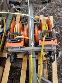 Air hose reels