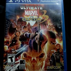 PSVITA ULTIMATE MARVEL VS CAPCOM 3