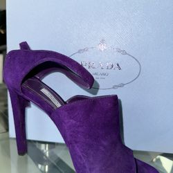 Women’s Purple Prada Heels Size 39.5