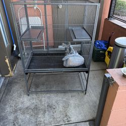 Rabbit Cage, Cage Could Be For Squirrels. It Could Be For A Variety Of Animals.
