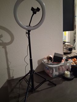 Ring Light with Tripod Stand and Phone Holder