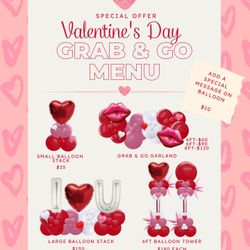 Valentine’s Day Balloons 