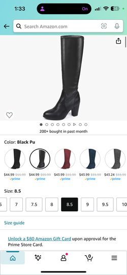 Dream PAIR chunky Boots 8.5