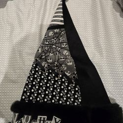 Nightmare Before Christmas Santa Hat