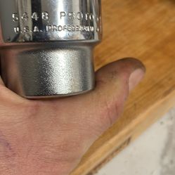VTG. Proto Professional 5448 1-1/2" USA Socket 12 Point 1/2” Drive