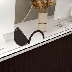  Brixwell Swing Away Ticket Window Cover Plate Bronze 8x4 Half Round HT720DU