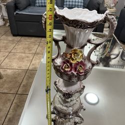 Capodimonte Porcelain Vase 