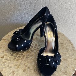 Poka Dotted Heels