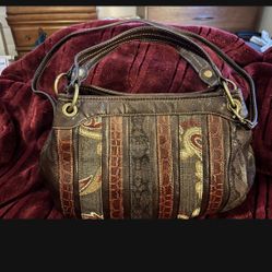 Vintage  The Relic  Satchel/ Shoulder Purse