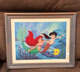 Pre Owned LOVELY DISNEY’S THE LITTLE MERMAID II FRAMED PRINT