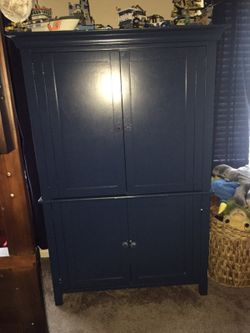 Pottery barn armoire desk