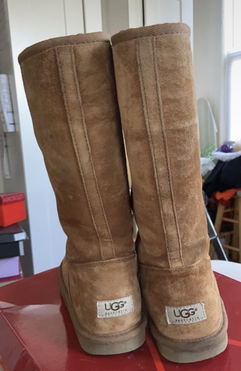 Ugg Tall Boots With Zipper
