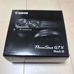 Canon PowerShot G7X Mark III Digital Camera