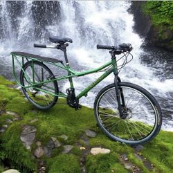 🔥 Excellent Kona Ute Long-Tail Cargo Bike – 24-Speed, Disc Brakes, Extended Frame