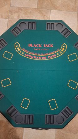 Soozier Poker Table Foldable, 47"