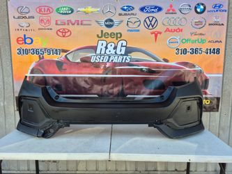 2016 2017 2018 2019 2020 2021 HONDA CIVIC HATCHBACK REAR BUMPER COVER ORIGINAL USED OEM