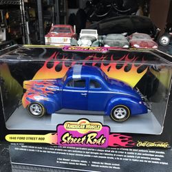 Diecast (1940) Ford Street Rod Hot Rod 1/18 1:18!!! More Cars And Trucks On My Page!!!