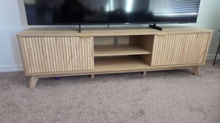 Buffet table and entertainment center