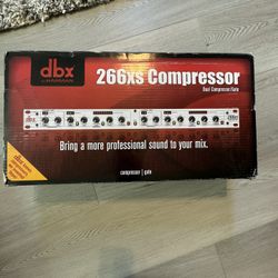 Dbx 266xs Audio Compressor