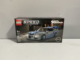 Lego Paul Walker Nissan Skyline GTR R34 JDM 76917