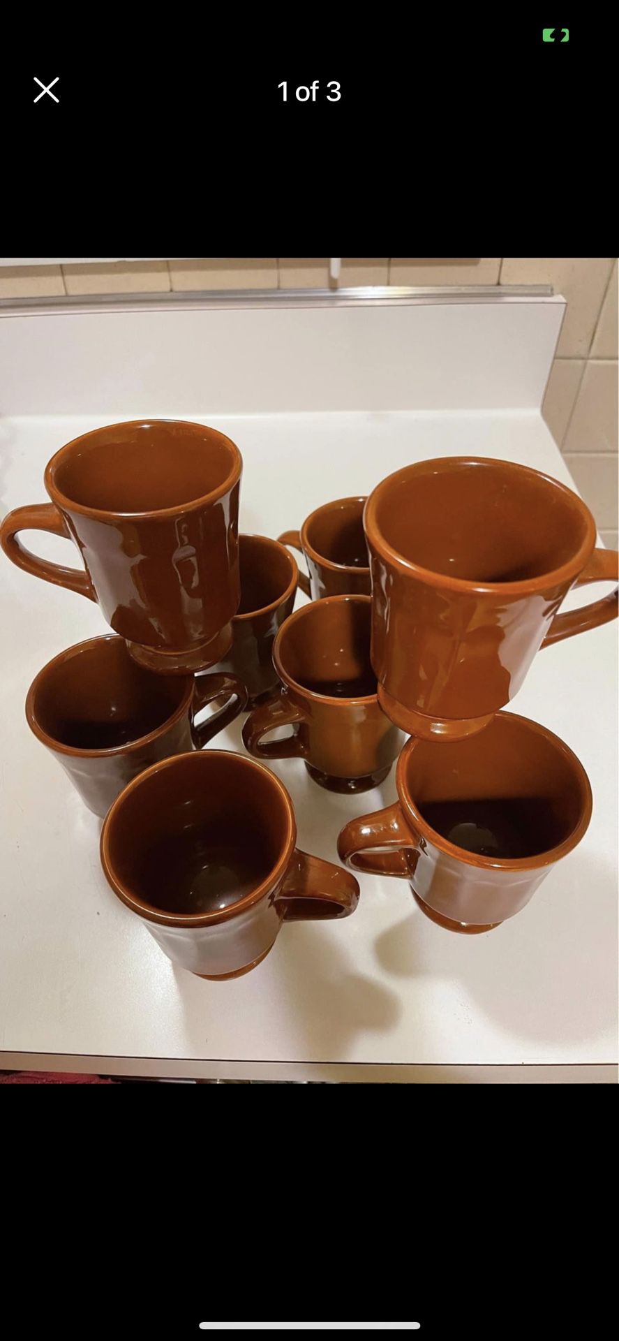 Set 8 Vintage Syracuse China Coffee Mugs
