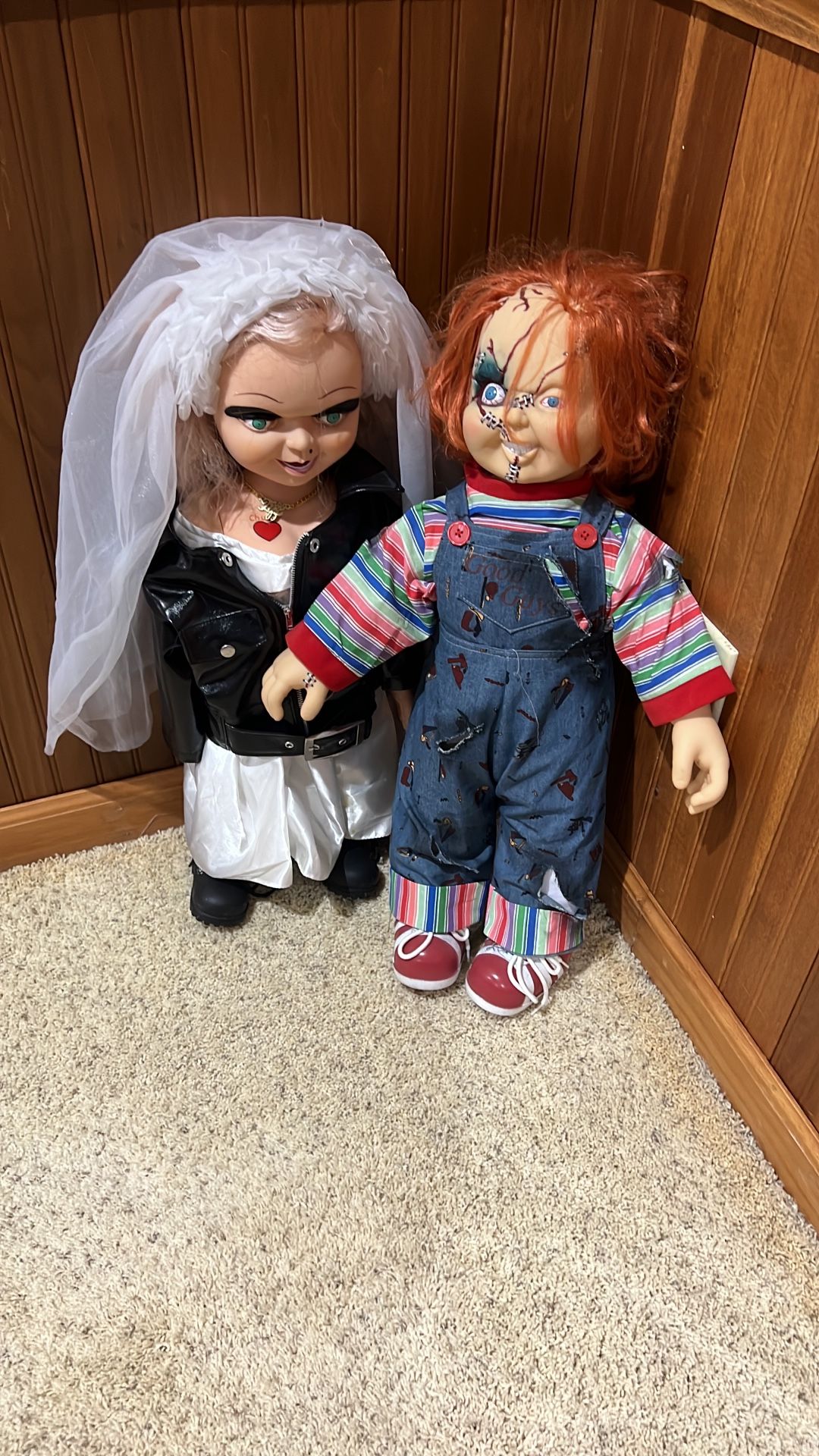 Chucky And Bride Of Chucky Dolls